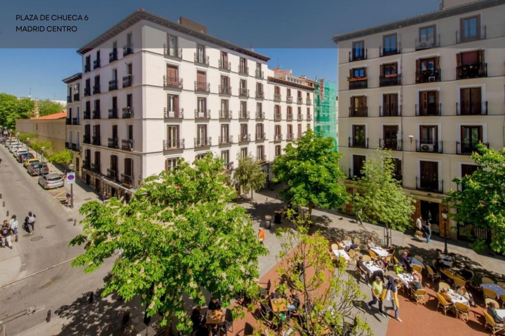Cool Apt Para 9Pax En Plena Plaza De Chueca Μαδρίτη Εξωτερικό φωτογραφία